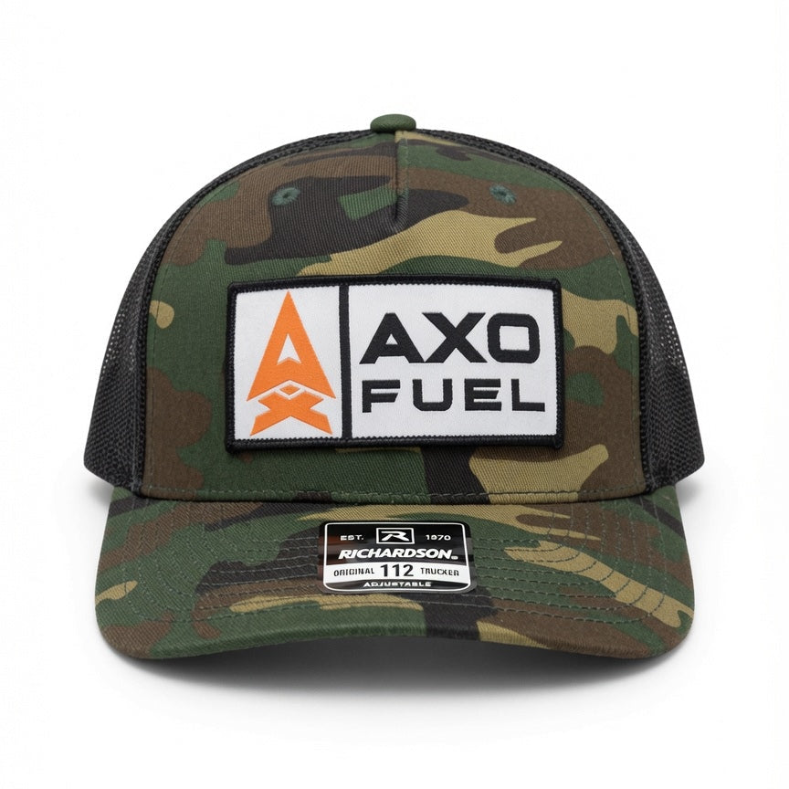 AXO FUEL patch hat - Green Camo
