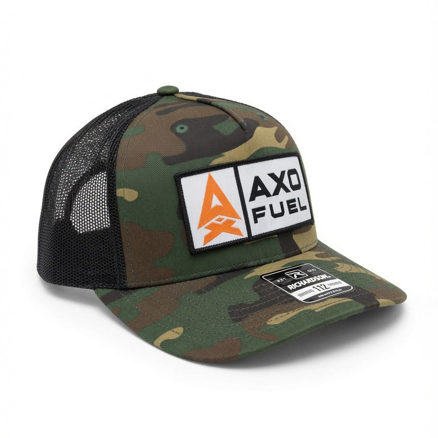 AXO FUEL patch hat - Green Camo