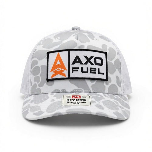 AXO FUEL Patch Hat - White Camo