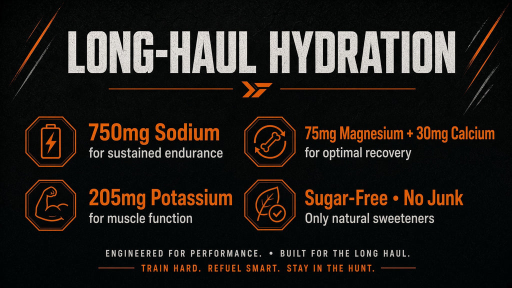 LONG-HAUL HYDRATION  30 count stick packs