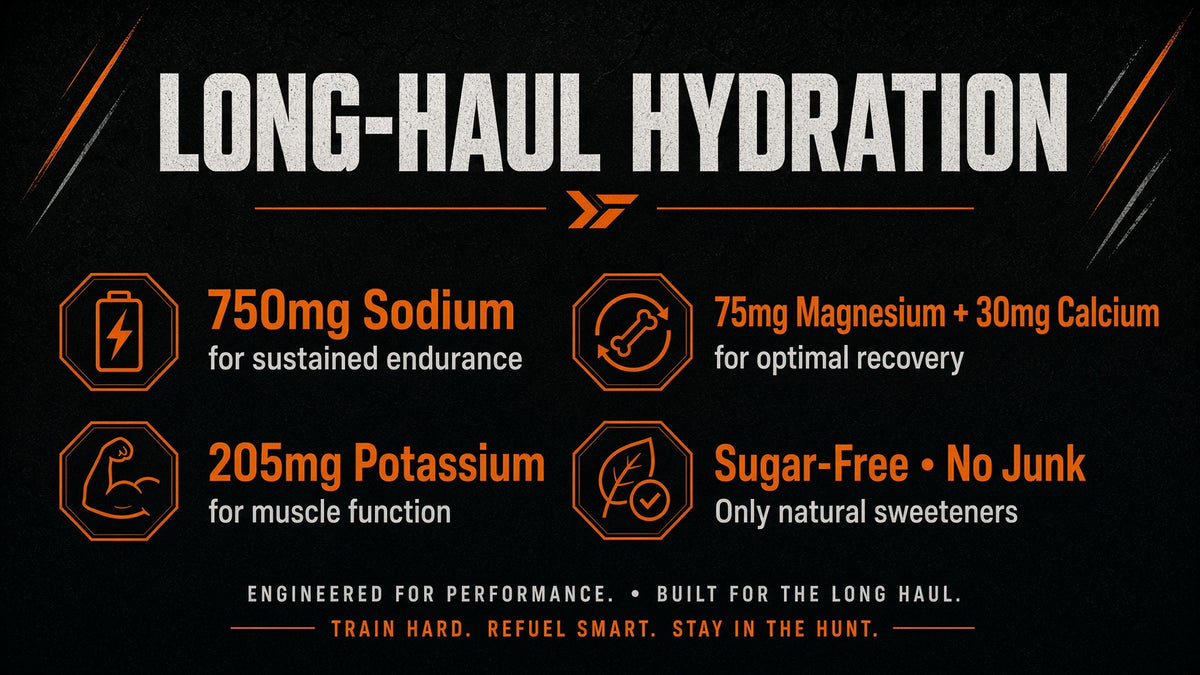 LONG-HAUL HYDRATION  30 count stick packs